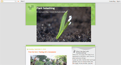 Desktop Screenshot of plantsomething.org